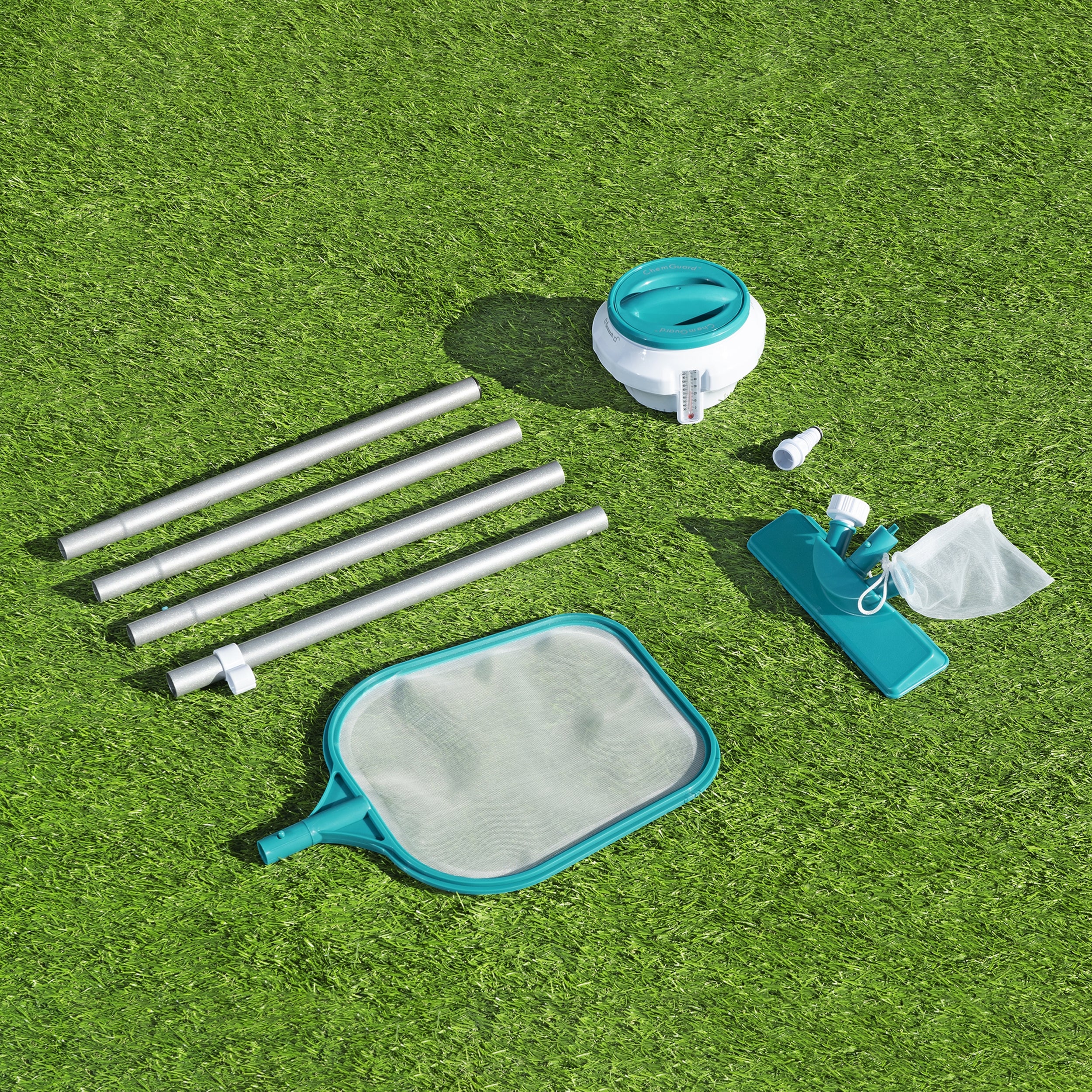 BESTWAY - Set di accessori per la pulizia della piscina AquaClear Deluxe